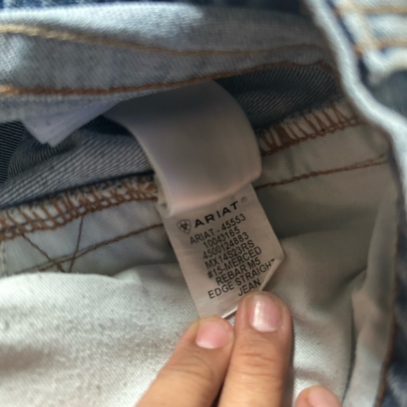 Ariat Men's Light Blue Relaxed Jeans size 33/34 - Picture 6 of 7